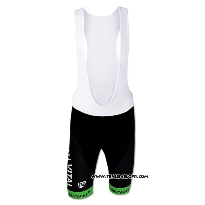 2017 Maillot Ciclismo Fortuneo Vital Concept Blanc Manches Courtes et Cuissard